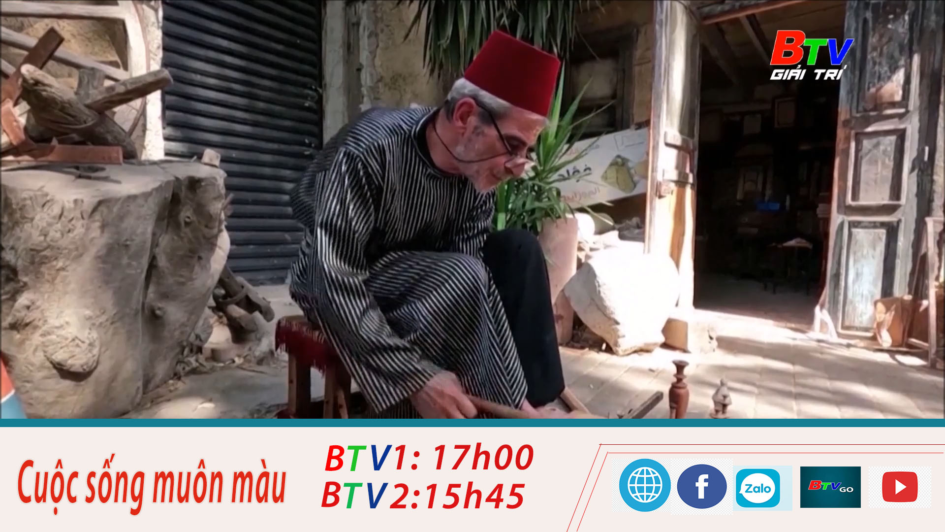 	Người thợ mộc bảo tồn nghề thủ công truyền thống ở Syria